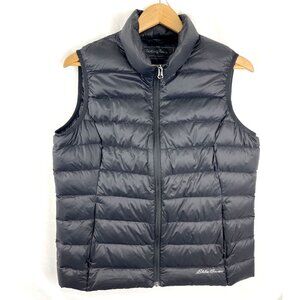 Eddie Bauer EB650 Goosedown Quilted Puffer Vest Womens Size Large